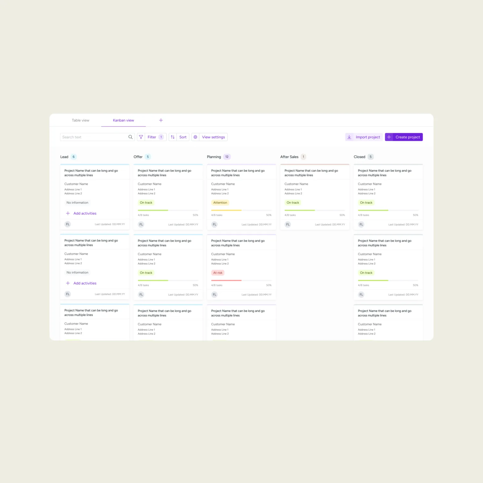 Eturnity Project Coordination software